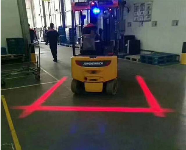 led叉車(chē)迷你紅光區(qū)域燈